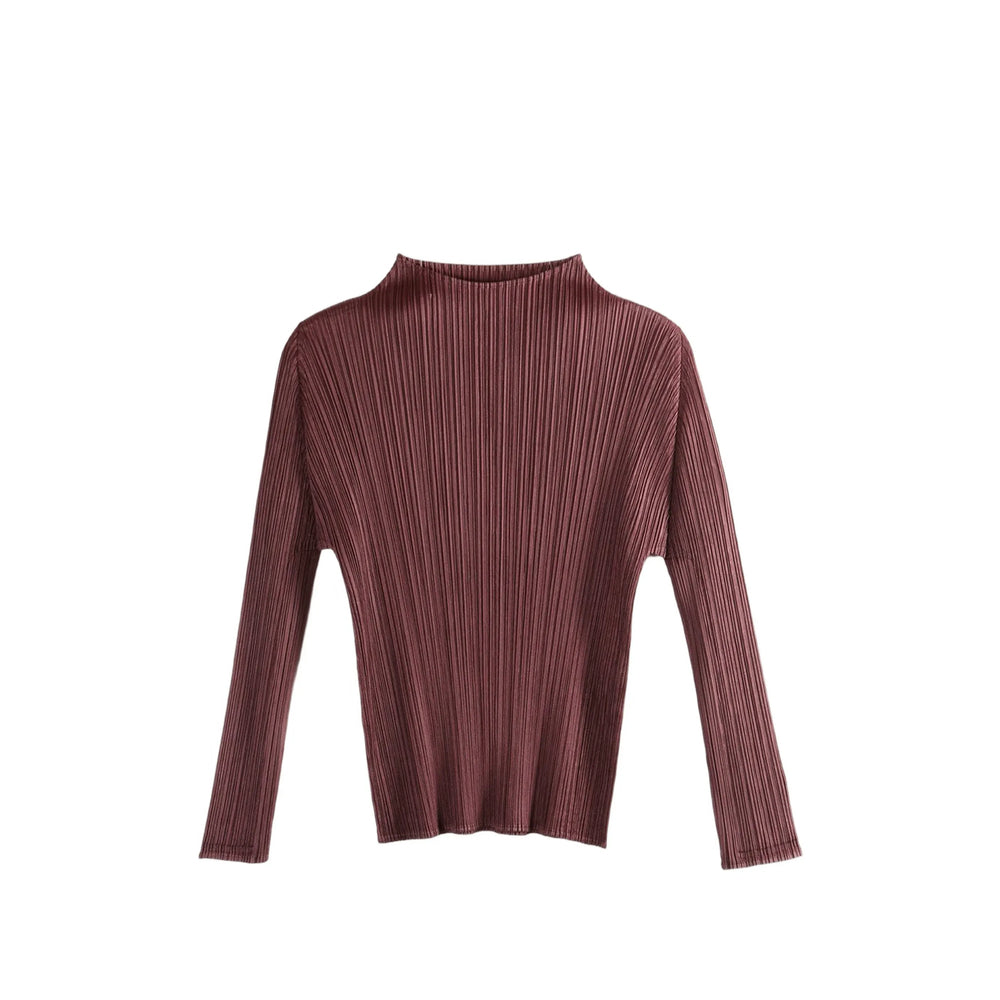Pleats Please Issey Miyake Shirts - Brown | 6b139911529413b750946ba543344c7731449679