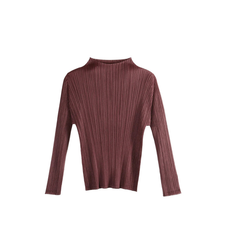 Pleats Please Issey Miyake Shirts - Brown | 6b139911529413b750946ba543344c7731449679