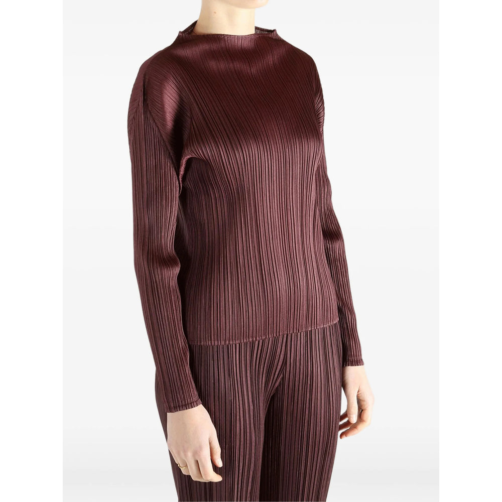 Pleats Please Issey Miyake Shirts - Brown | 0b74a35af2316b96dbc6ecf56bdfbb562d8f8e3d