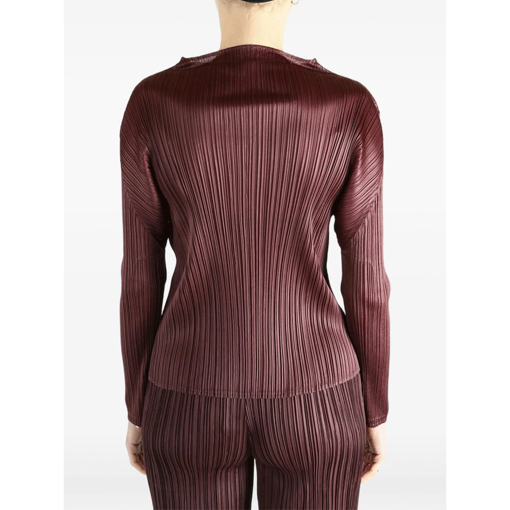 Pleats Please Issey Miyake Shirts - Brown | 2725898fb976ad3afa4f4b625c0d9951fef5547d
