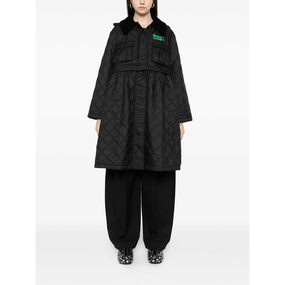 Barbour X Ganni Outerwears - Black | 7939b0519eb2e8999e74a7e21ec7bea54fdff558