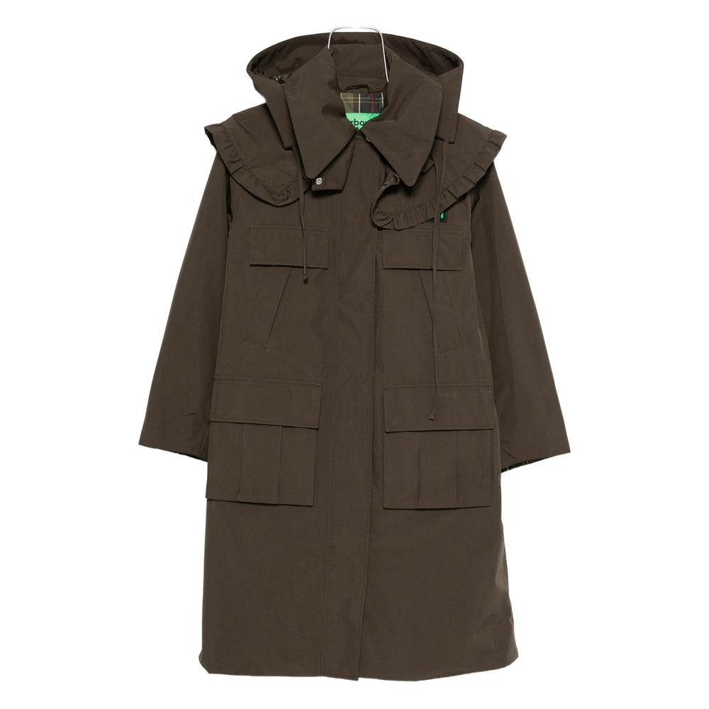Barbour X Ganni Outerwears - Brown | 67234b15e8dc3082fc1367336eb7a0ee1fa02e42