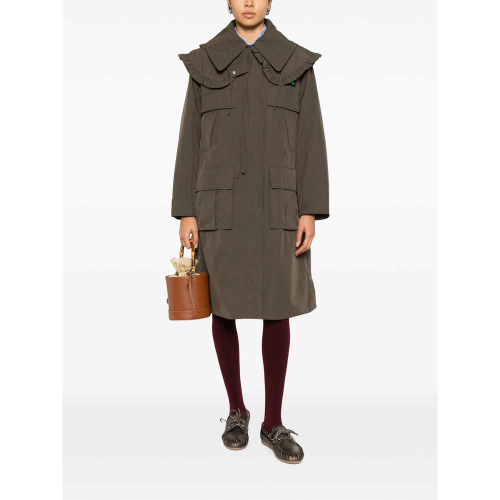 Barbour X Ganni Outerwears - Brown | d0e010f503e472bf609c3ac1343af2d2a8430881