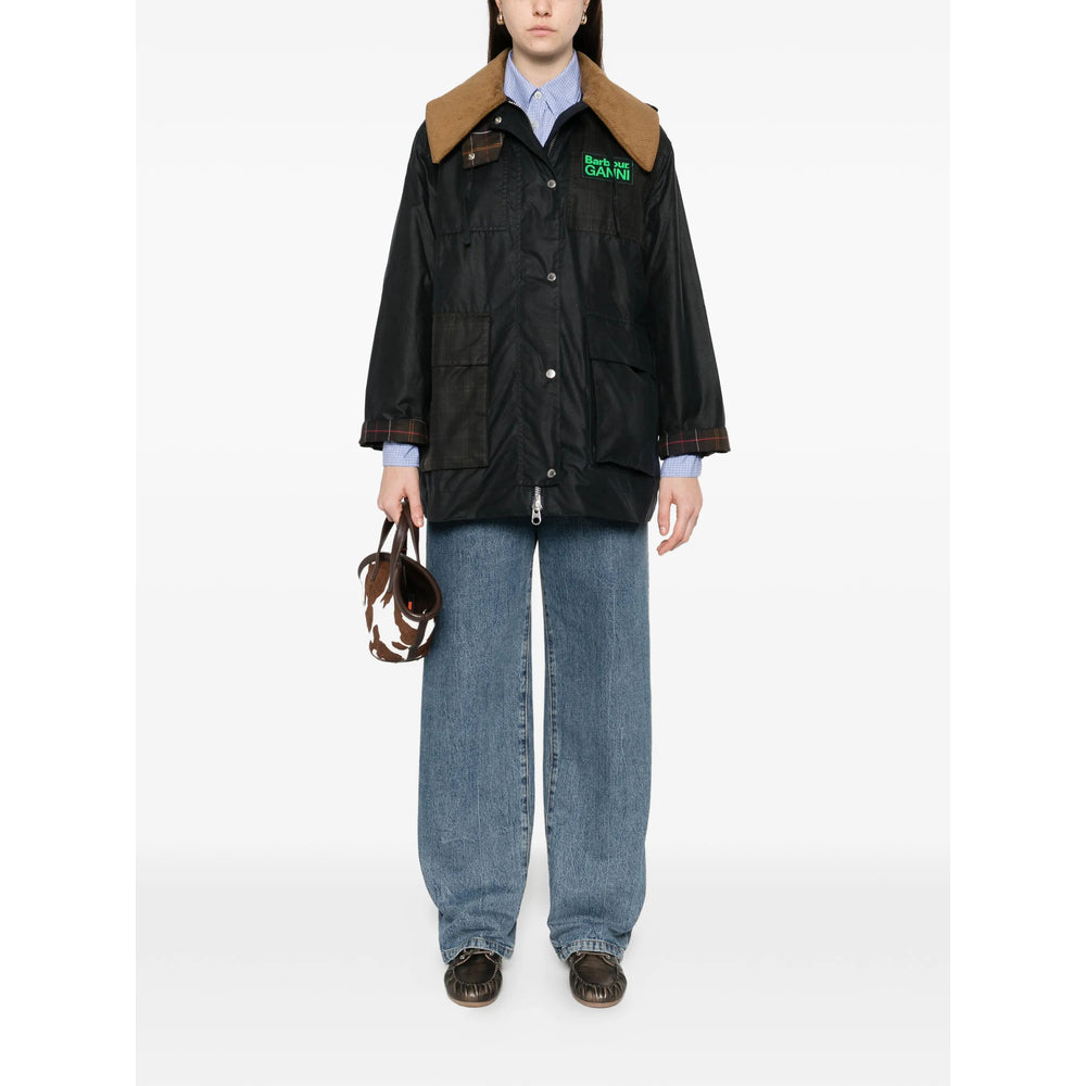 Barbour X Ganni Outerwears - Black | 3c226baaff0d7d3e4dab7c9d1a09a2709fa9b10f