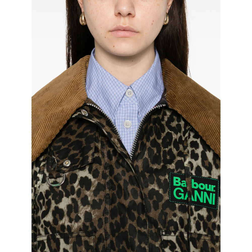 Barbour X Ganni Outerwears - Brown, Black | ef07f17ad5a75784c29b8e5fff5f656ca3ad5d31