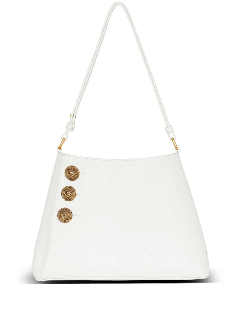 Emblème shoulder bag in leather