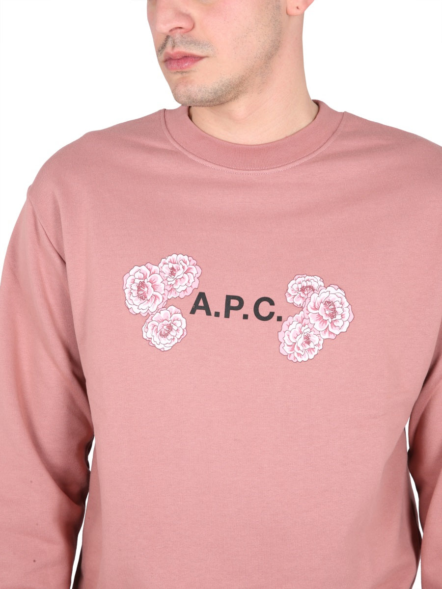A.P.C. Sweatshirts - Pink | Wanan Luxury