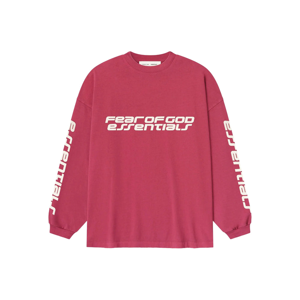 Fear Of God Essentials T Shirts - Red | dcd7effe01a448d070f65ddf7cdff06238db9536