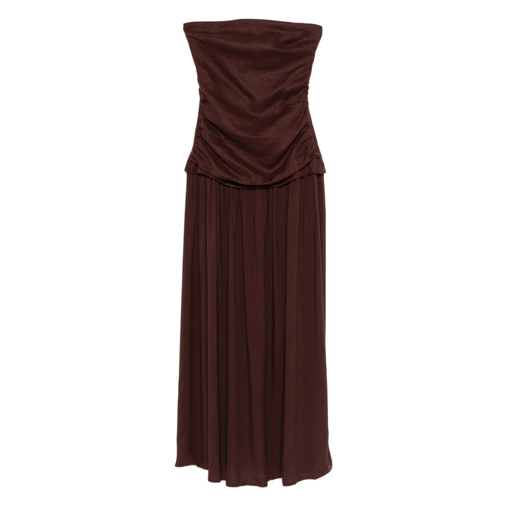 Faithfull The Brand Dresses - Brown | ff64d53479981ef3719d876a53bd77fa463ec3a7