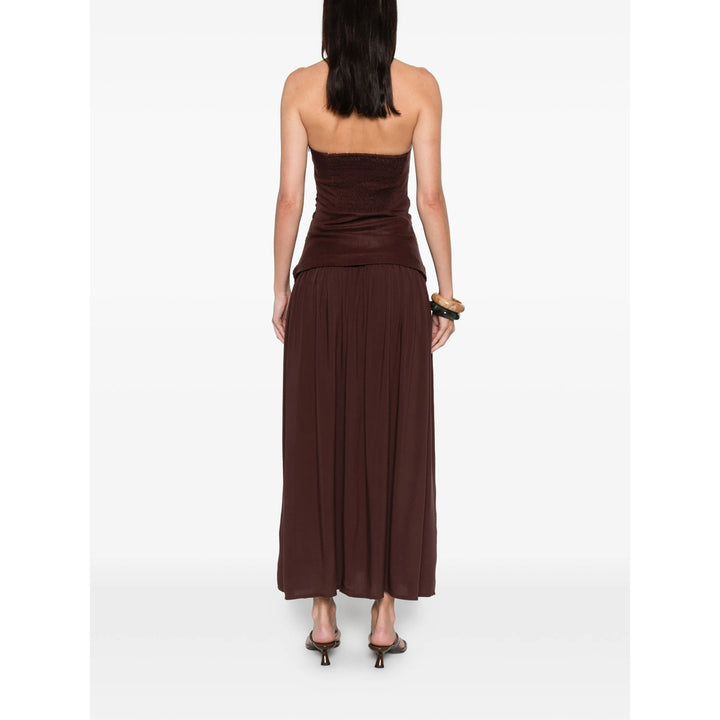 Faithfull The Brand Dresses - Brown | cb01dc9a4b95ce01bc5690f954a23d9f0f10600e