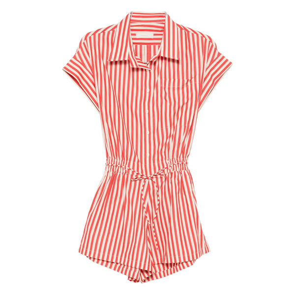 Jumpsuits Red, White
