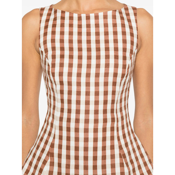 Faithfull The Brand Tops - Brown, White | 737f1db606bc319e9488f22a7f9f73b3f6b55be8