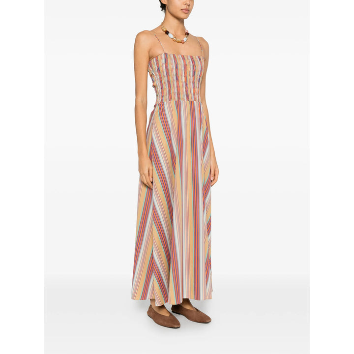 Faithfull The Brand Dresses - Orange/Purple | fe1a51c7f61a117e04cb1c3e11e857725af9b5a4