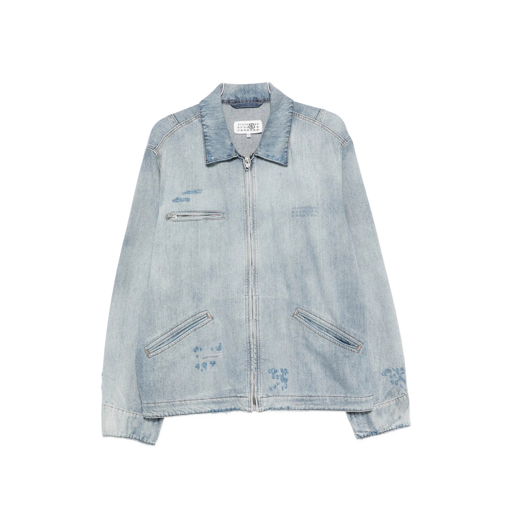 Mm6 Maison Margiela Outerwears - Blue | 9d99206dad25dd18dfdbbba89b0afb3d06421ef3