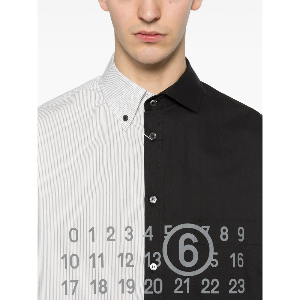 Mm6 Maison Margiela Shirts - White, Black | 368004cac8caa623a379bc65708df98610122b8e