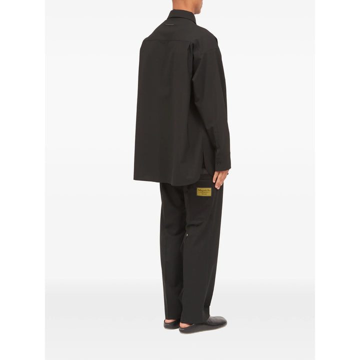 Mm6 Maison Margiela Shirts - Black | 0927d61106d629b16a50fa012d50b198b55b148a