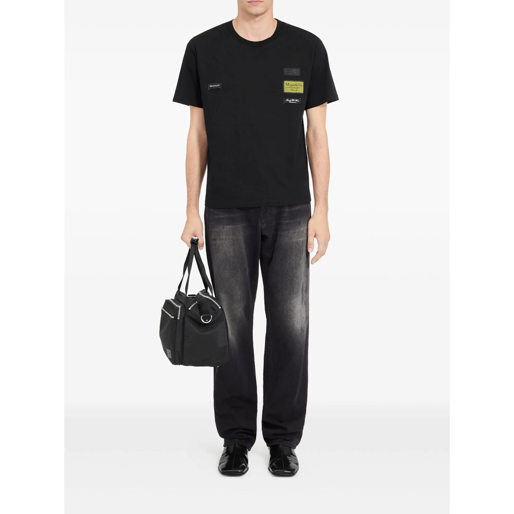 Mm6 Maison Margiela T Shirts - Black | b4f8c8879f7c15651e280eaebbed04df7e8de2f1