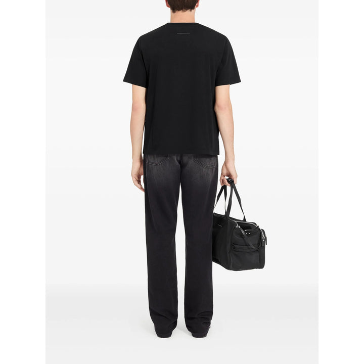 Mm6 Maison Margiela T Shirts - Black | b026507905b7f601ffbd0b0fb5203acb0415de7b