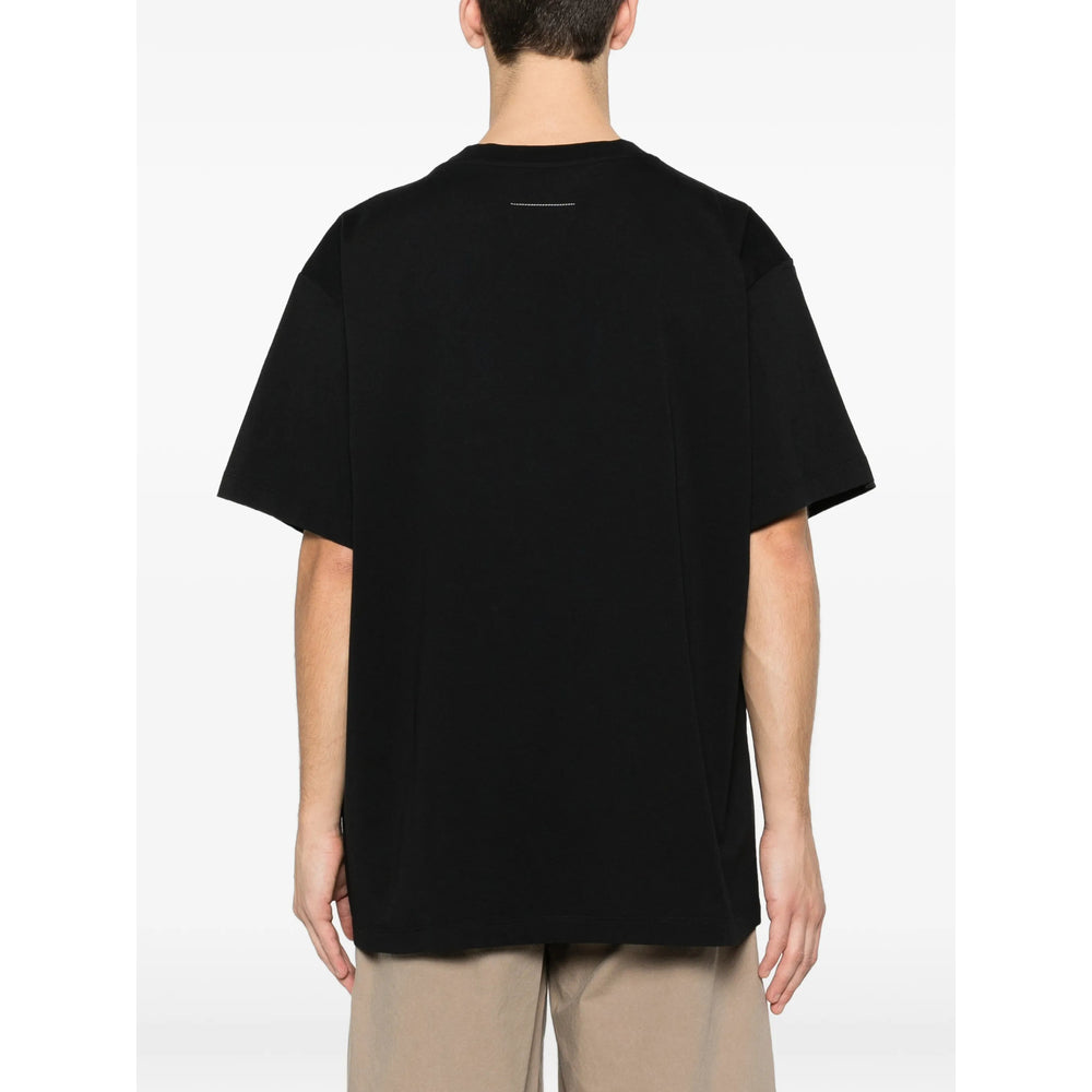 Mm6 Maison Margiela T Shirts - Black | c39b49ea582feb70acf541b6b3a12083d3b61224