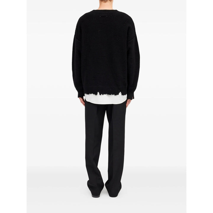 Mm6 Maison Margiela Sweaters - Black | 794913bbc8efb9f2bfdec06f14e8b8e47ff0a5fb