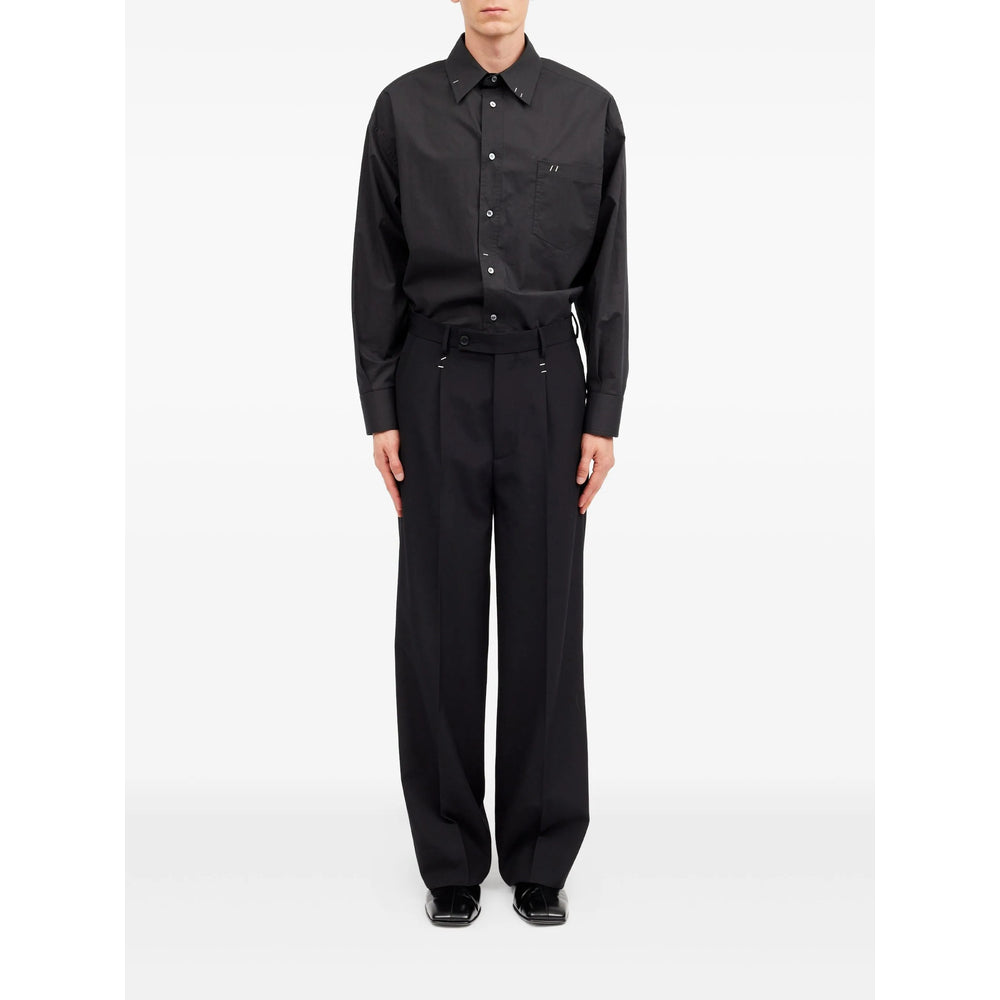 Mm6 Maison Margiela Pants - Black | 176482627e7707107cfdb8fbc34e9b45c760f8b1