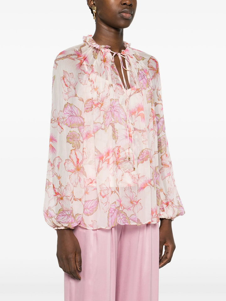 Matchmaker Billow floral blouse