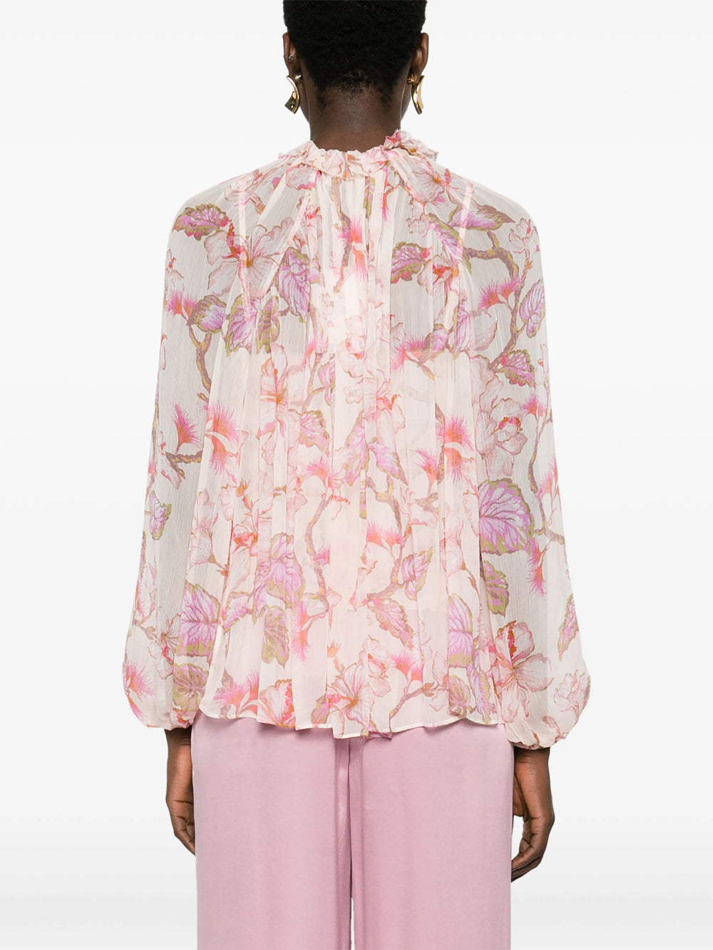 Matchmaker Billow floral blouse