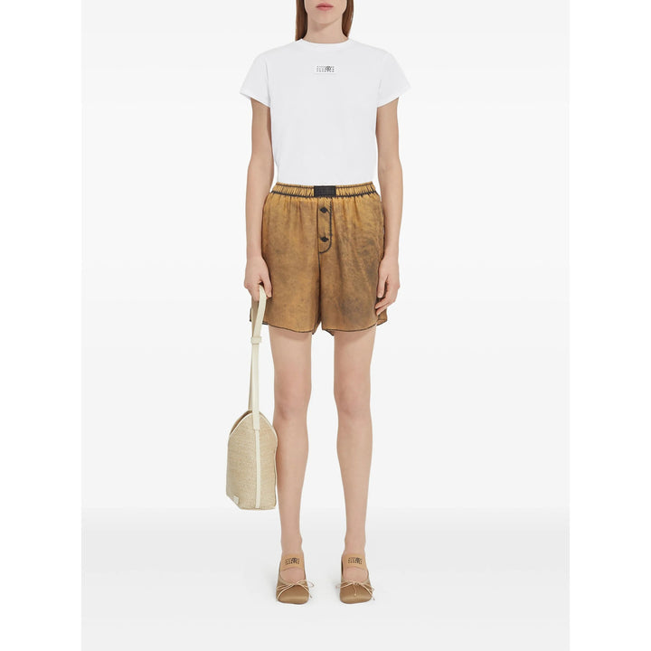 Mm6 Maison Margiela T Shirts - White | a18b65ead7ca0905ff3777e0d30892db6abcb7f8