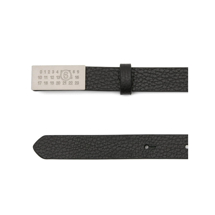 Mm6 Maison Margiela Belts - Black, Silver | 207208d55a7d06e625381a2a766ce68c7979416e