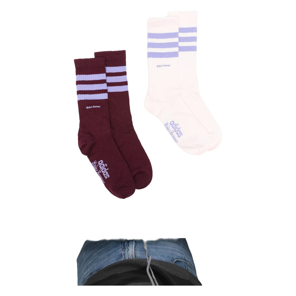 Adidas By Wales Bonner Socks - Red, Pink | 23cb2fb12c58c123abd212ac63775385312db160