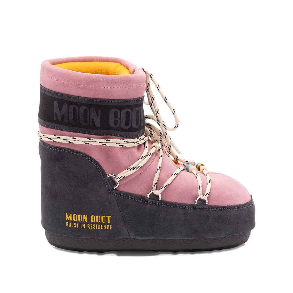 Moon Boot X Guest In Residence Shoes - Gray, Pink | 1c87eb6915367d220191b2e935c2c7de4213711e