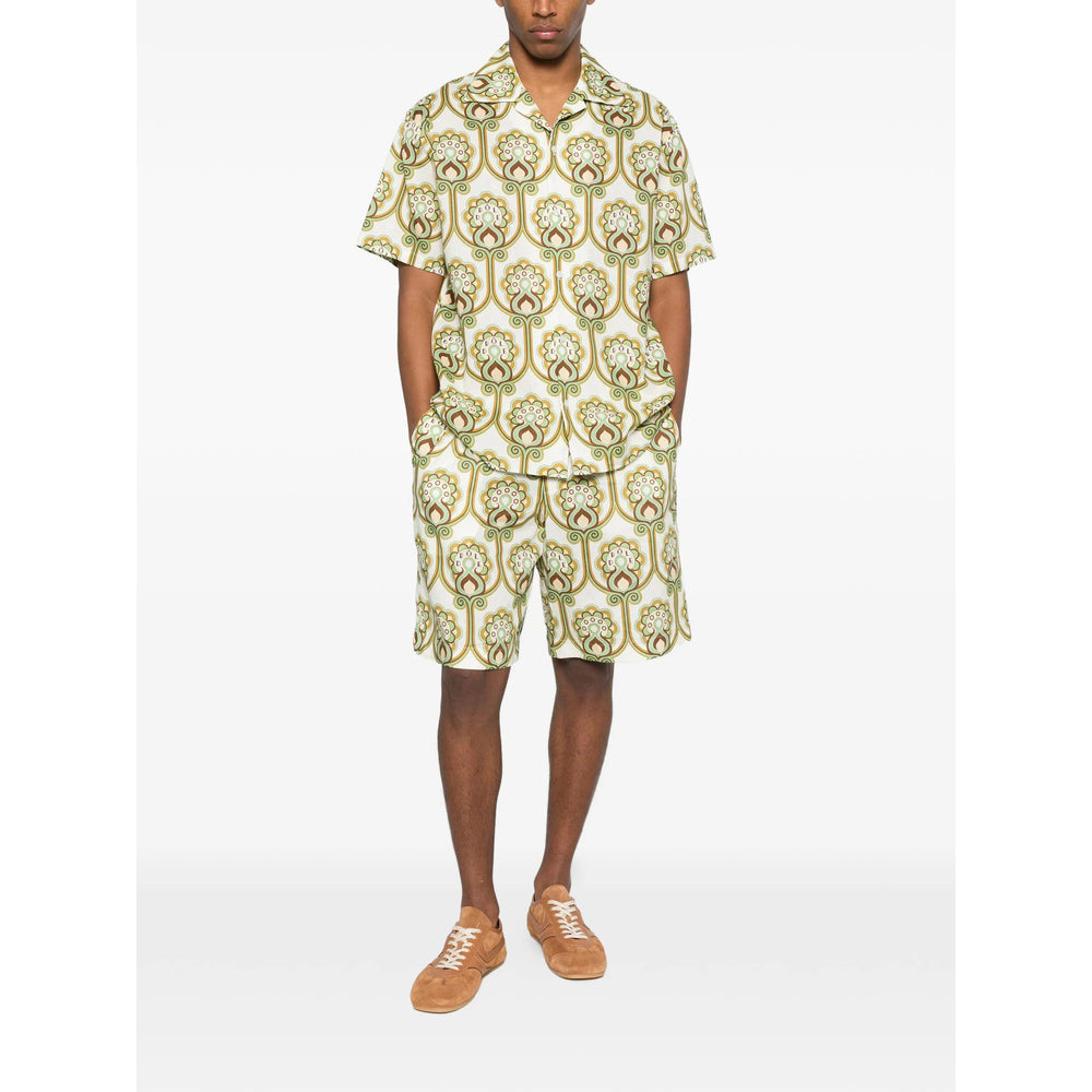 DrôLe De Monsieur Shirts - Green, Brown | 6a0695df9edb46f3dc3c65428c84bc5d579da109