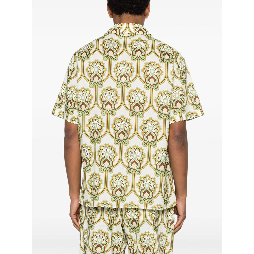 DrôLe De Monsieur Shirts - Green, Brown | 0bcc3b19490df1043a4fa9c0b9ce751eed7fe7fe