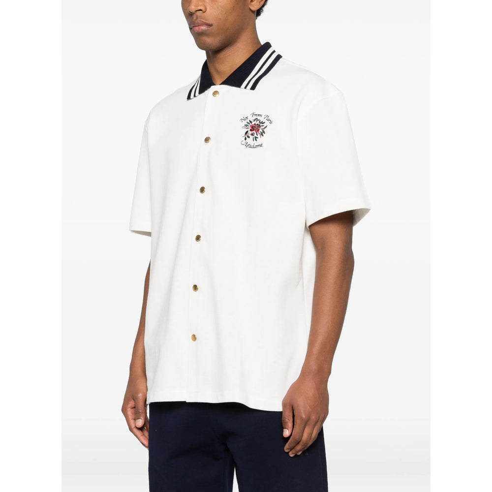 DrôLe De Monsieur Shirts - White, Black | dfee137ffa05fa455e72b8999208b3eb6ed2c973