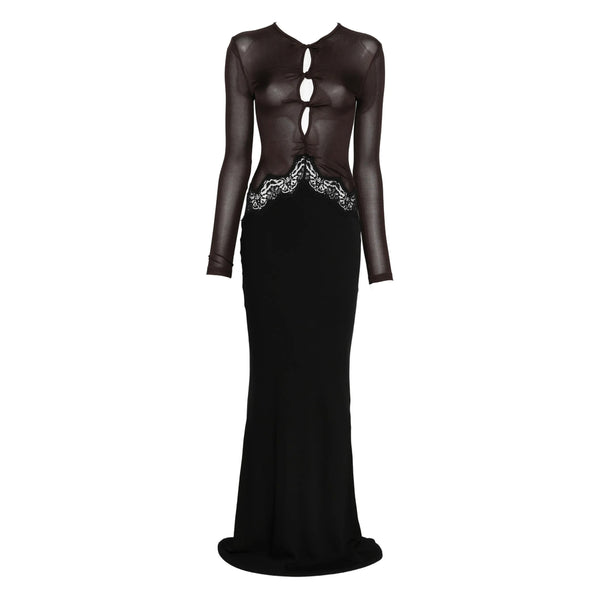 Dresses Black, Brown