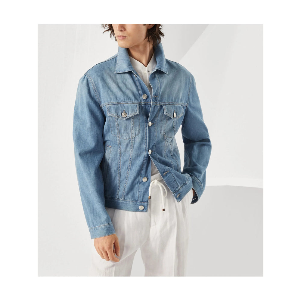 Brunello Cucinelli Outerwears - Blue | 07b858f4af3771112ed28ac708dfc6b461094f57