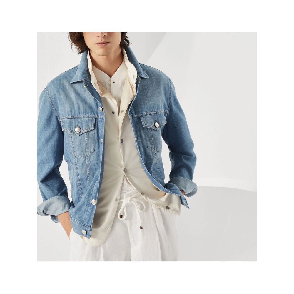 Brunello Cucinelli Outerwears - Blue | 16f8cf75d75237068a511c8491f2e510f45f152f