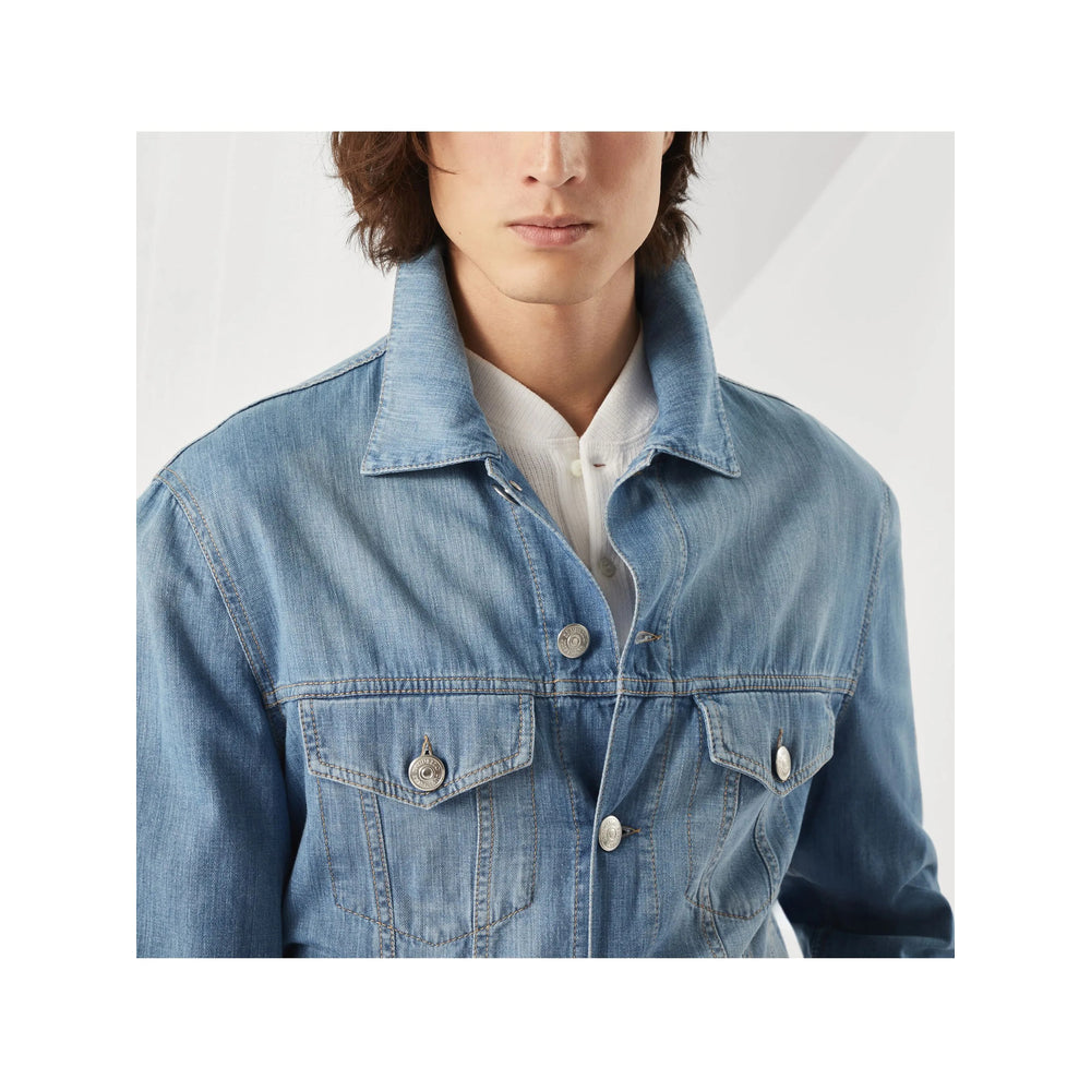 Brunello Cucinelli Outerwears - Blue | c9f7295d77a96ac5b779ed15f9bc4b95f30a96f2