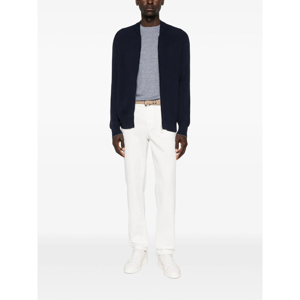 Brunello Cucinelli Sweaters - Blue | cbe5c390b6989e1fff9f85f867bf056a1104ec77