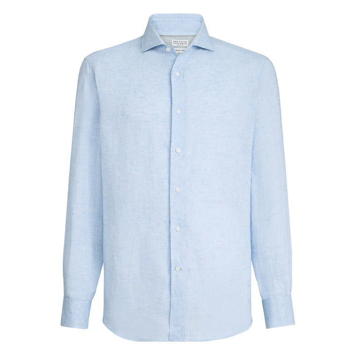 Brunello Cucinelli Shirts - Blue | 9e0d3684df15da33ae1362d62da0393793068c6a