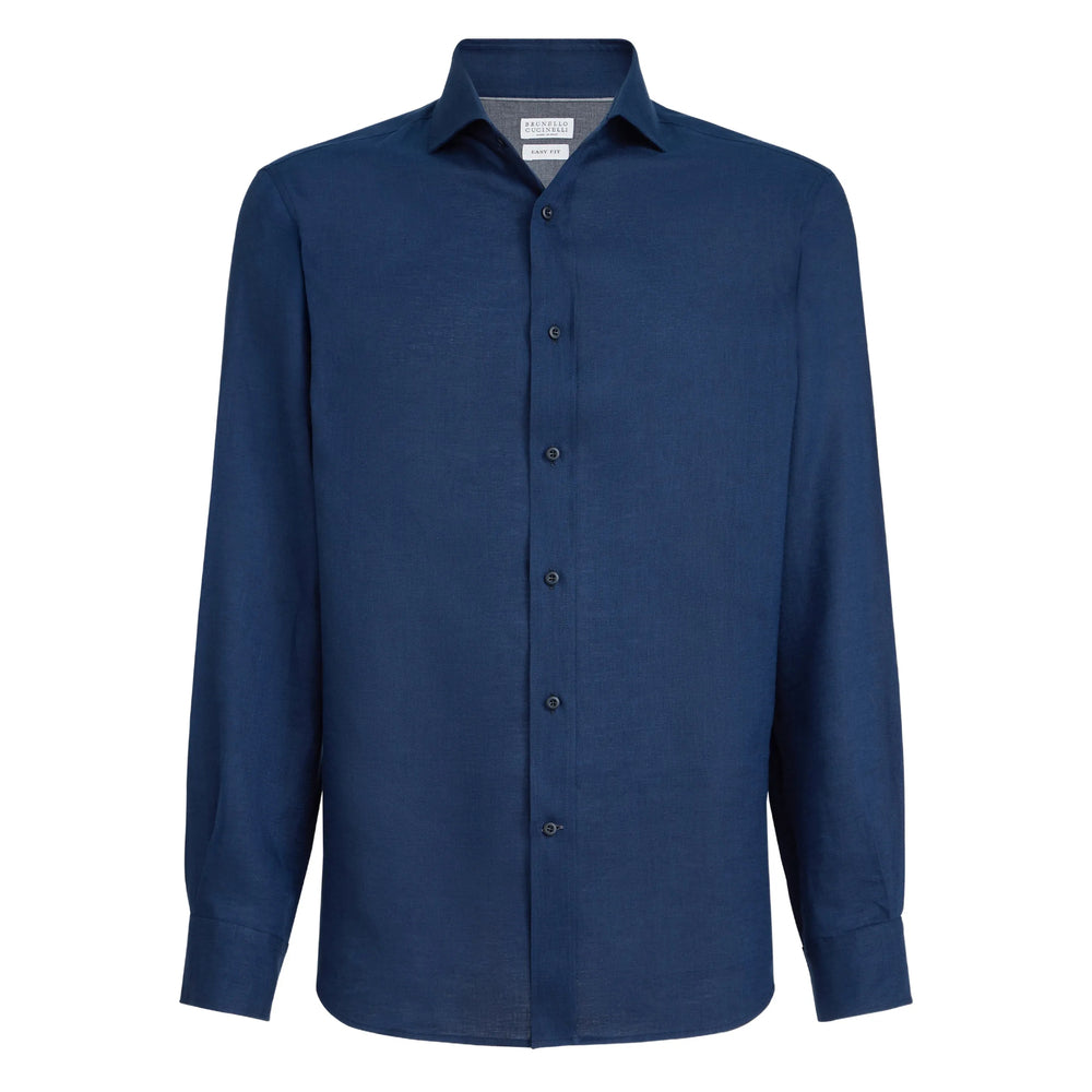 Brunello Cucinelli Shirts - Blue | b7e88f52c1cd7ec85362f192e2e0ed7229ac3dff