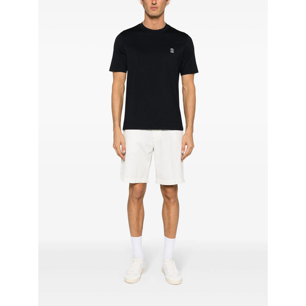 Brunello Cucinelli T Shirts - Blue | 19b47ed4c5eab3141da68a41e7c4f560b7bc5305