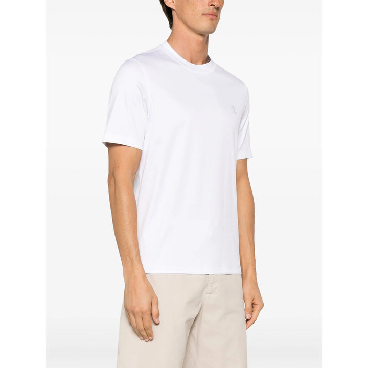 Brunello Cucinelli T Shirts - White | 3604a61ab16d1b59faabb2f417969a57b44d7e21
