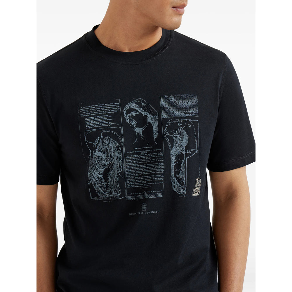 Brunello Cucinelli T Shirts - Black | f259517d370cd8855208c6b00f7db136b1ca68f9