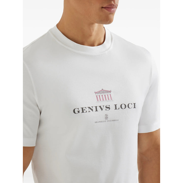 Brunello Cucinelli T Shirts - White | 368210681ce0ffd9fd6bd276966aaae420d8be70