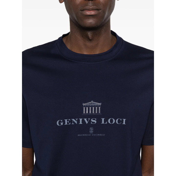 Brunello Cucinelli T Shirts - Blue | 5c4a7ec7157006cb817bef3932dafc233defbfe3