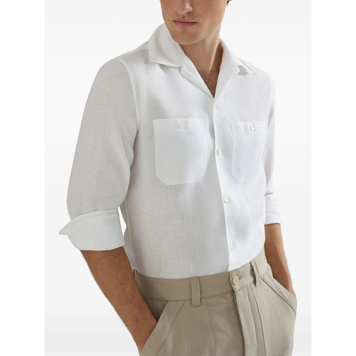 Brunello Cucinelli Shirts - White | 69072742b2c0f0035da31e978caca114a2d3b93c