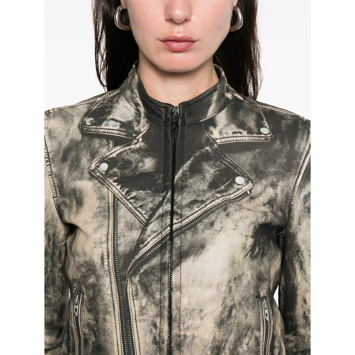 Diesel Leather Outerwears - Neutral | 336adaee0ae7a3a1729ad0cbfddcbc963115d3be