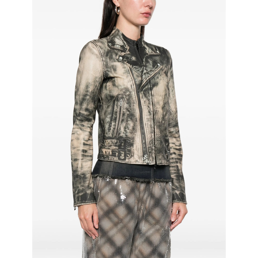 Diesel Leather Outerwears - Neutral | 5d1d864e4ebc00ea9709e05243450f780e9f15f2