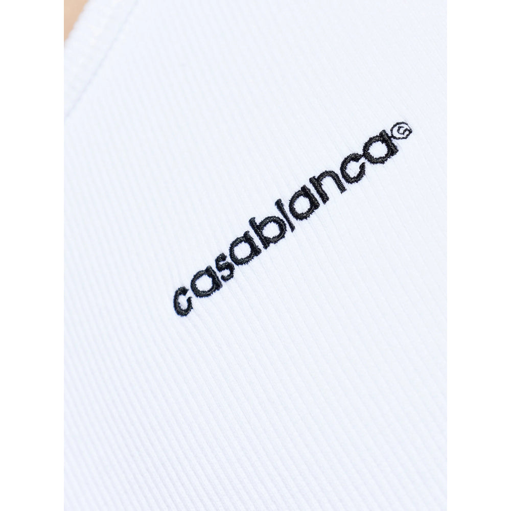 Casablanca T Shirts - White | cd51ecc8c7823f6816f97f92ef28a78a39ead377